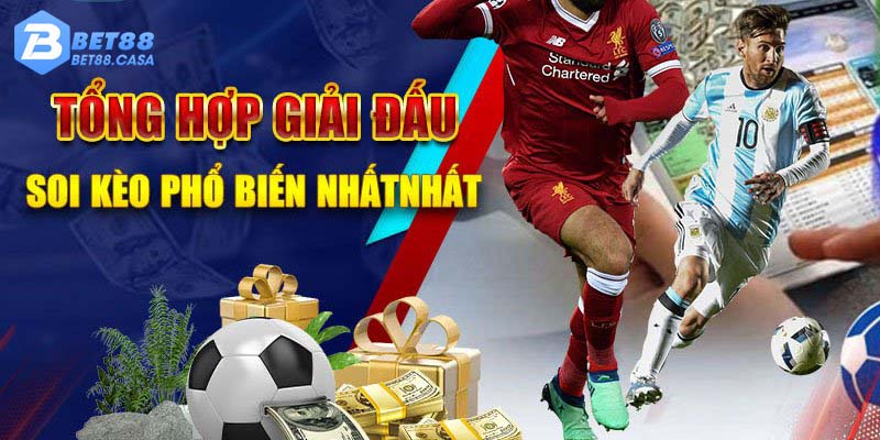 Soi kèo bóng đá Bet88 ở các giải đấu chất lượng