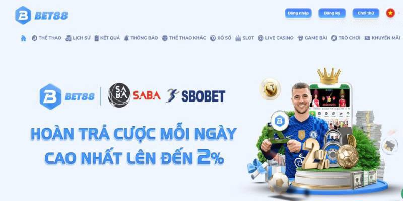 Truy cập vào website chính thức để nhận code Bet88