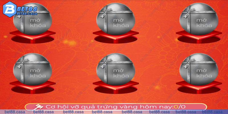 Khuyến mãi mở hộp đập trứng vàng hiện đang thu hút đông đảo số lượng người tham gia và truy cập