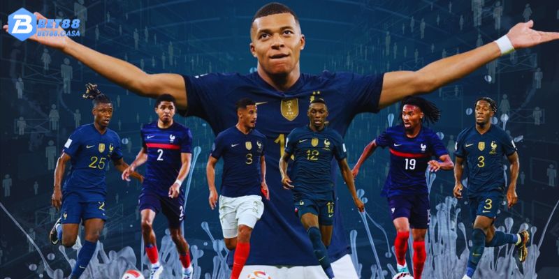 Đội hình Pháp mạnh nhất dự Euro 2024 - Mbappe dẫn đầu hàng công