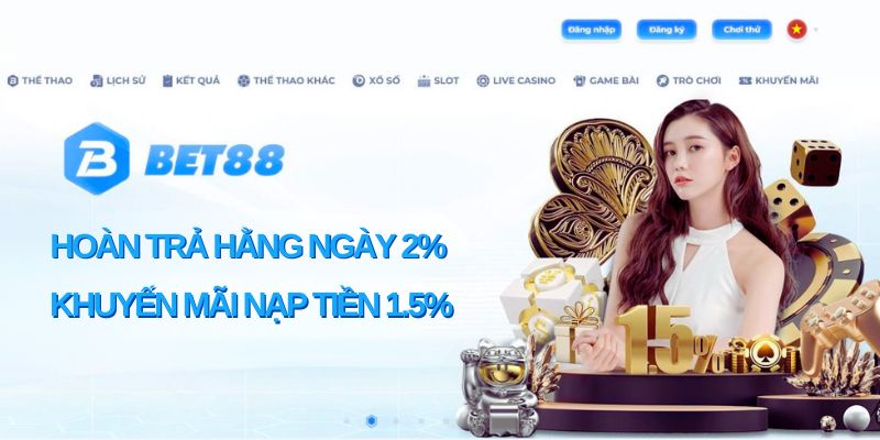 Bet88 có nhiều ưu điểm vợt trội so với đối thủ